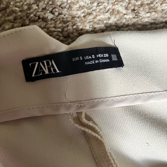 Zara High Waste Ankle Cigarette Trousers - Picture 5 of 11